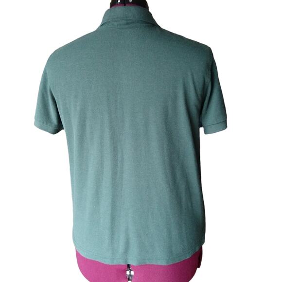 Tony's Pizza Polo Work Shirt #2 Large Bremerton Italian Restaurant dark green - Picture 5 of 14